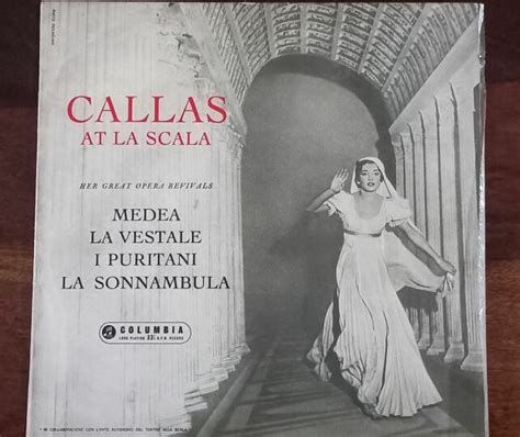 Maria Callas - Callas At La Scala (G+) - Mr Vinyl