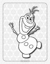 olaf From Frozen coloring Page Free Printable Pages  sketch template