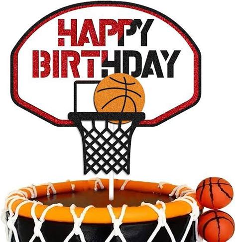 Pin by Heitor Saints on CAKE TOPPERS | Basketball cake, Happy birthday basketball, Happy ...