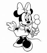 Free Printable Minnie Mouse Coloring Pages For Kids sketch template