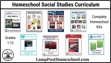 Social Studies Curriculum | Lamp Post Homeschool