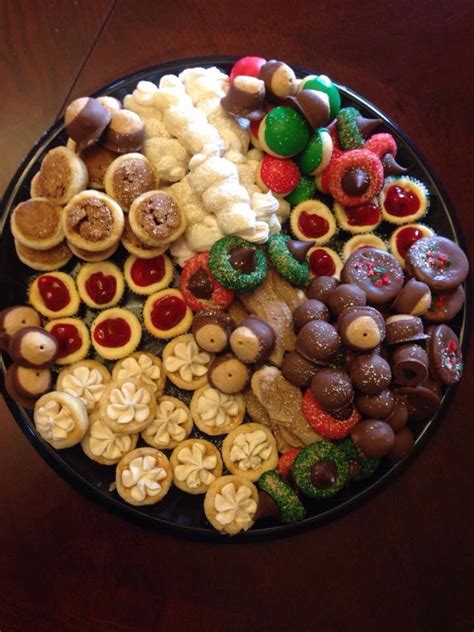 Christmas cookie tray | Cookie tray, Food, Baking