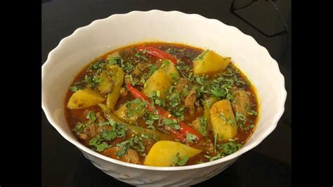 Aloo Gosht Pakistani curry - YouTube