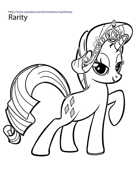 Coloriage Petit Poney #41869 (Dessins Animés) – Dessin à colorier – Coloriages à Imprimer Gratuits