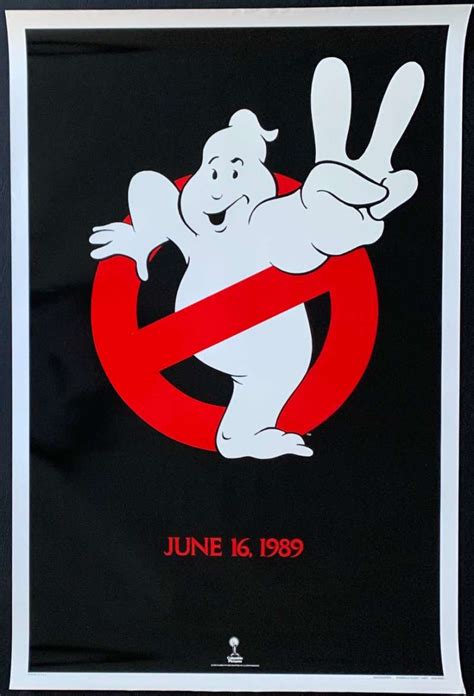 All About Movies - Ghostbusters 2 Poster Original Rolled USA One Sheet 1989 Teaser Art