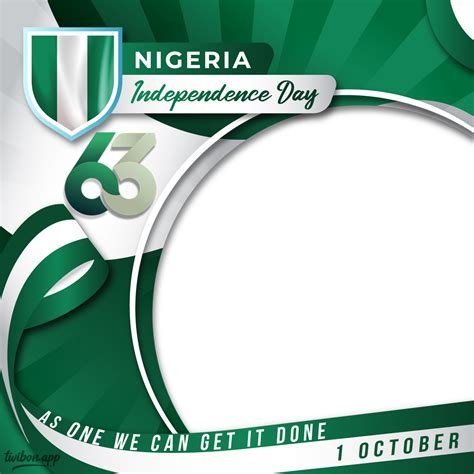 Happy Nigeria Independence Day Quotes 2023 Frame