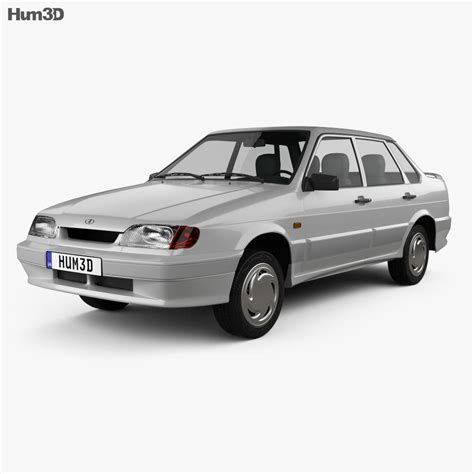 VAZ Lada Samara (2115) sedan 2014 3D model - Download Sedan on 3DModels.org