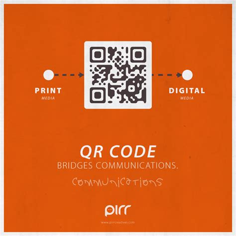 Communications: QR Code Bridges Communications. - PIRR Creatives - Branding, Graphic Design ...