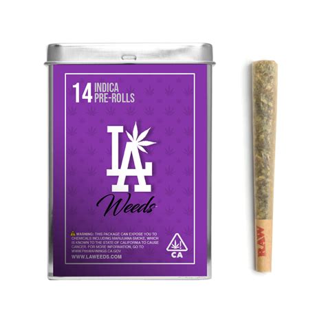 LA Weeds Classic Indica 14 Pack – Smoker for life