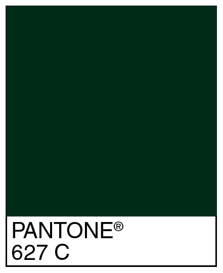 pantone 627 | Forest green paint color, Green colour palette, Dark green aesthetic