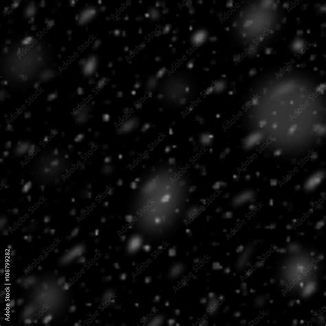 Snow realistic effect. Falling snow isolated realistic. Rain and snow ...