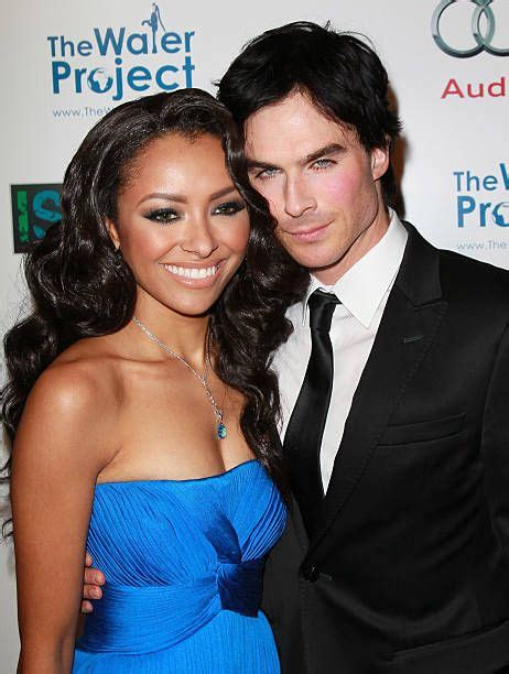 Actors Kat Graham and Ian Somerhalder attend The Ripple Effect... | Kat ...