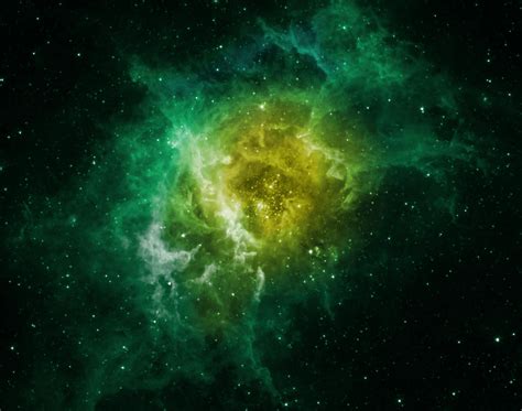 Green Nebula Wallpapers - Top Free Green Nebula Backgrounds - WallpaperAccess