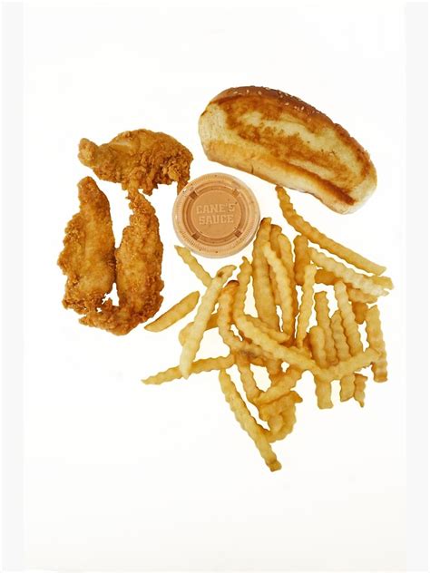 "Canes Chicken" Poster for Sale by sgf120400 | Redbubble