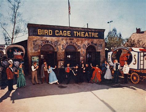 Bird Cage Theatre, Knott's Berry Farm, 1954 | Shows the cast… | Flickr