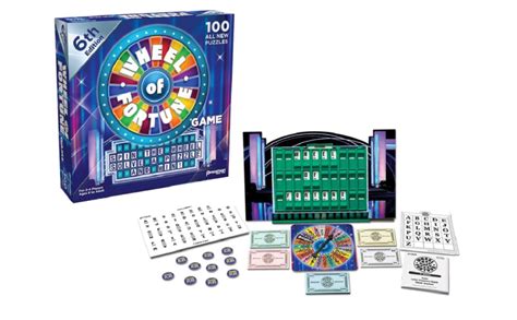 Amazon.com: Wheel of Fortune Game: 6th Edition - Spin The Wheel, Solve ...