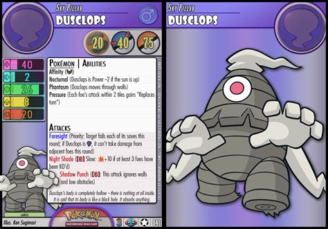 Dusclops by PokemonCMG on DeviantArt