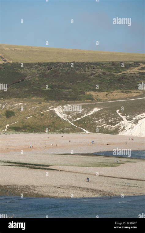 Beach at Seven Sisters, East Sussex, UK Stock Photo - Alamy