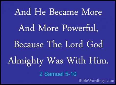 2 Samuel 5 - Holy Bible English - BibleWordings.com