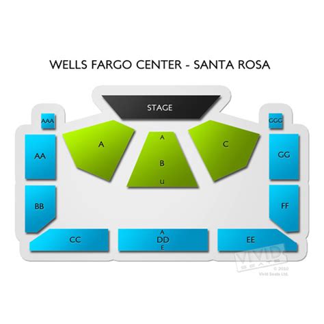 Luther Burbank Center for the Arts Seating Chart | Vivid Seats