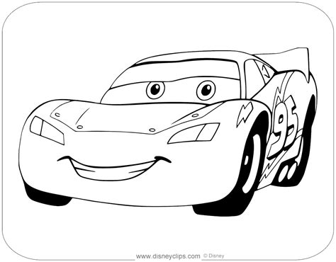 Disney Pixar's Cars Coloring Pages | Disneyclips.com