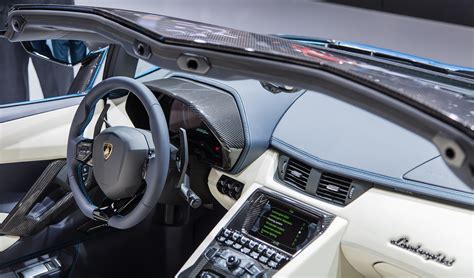 Lamborghini Aventador Roadster Interior