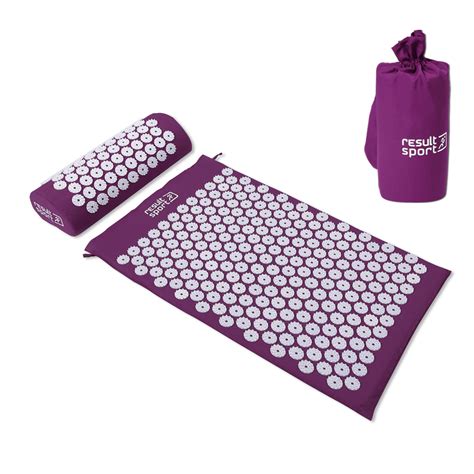 Acupressure Mat and Pillow Set with Bag - ResultSport