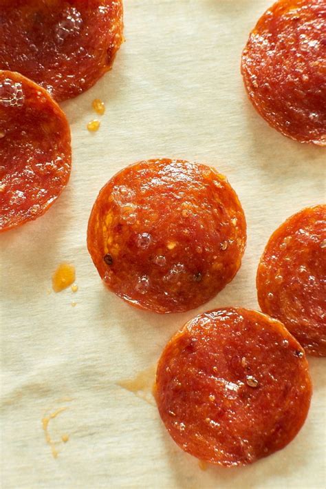 Homemade Pepperoni Chips - Salty and Spicy Crunchy Snack