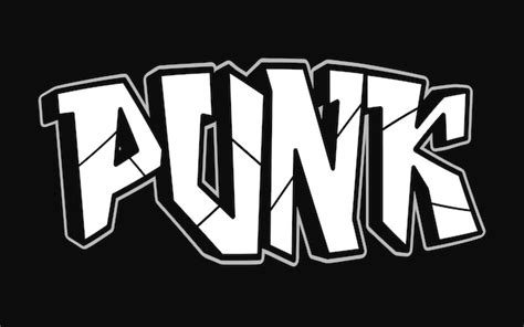 Letras de estilo grafiti psicodélico trippy palabra punk | Vector Premium