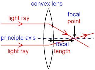 GCSE PHYSICS - What are Ray Diagrams? - What is the Focal Length ... | Physics, Gcse physics ...