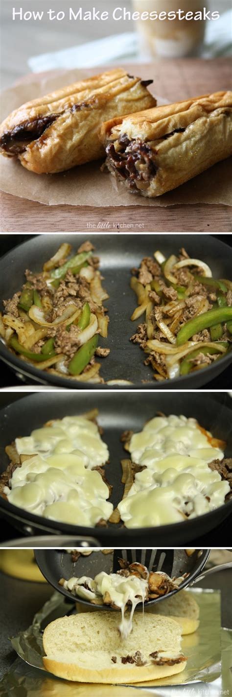 Cheesesteaks | Recipes, Cooking recipes, Food dishes