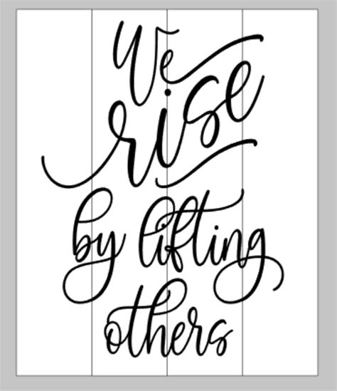 We rise by lifting others – Mommy's Design Farm