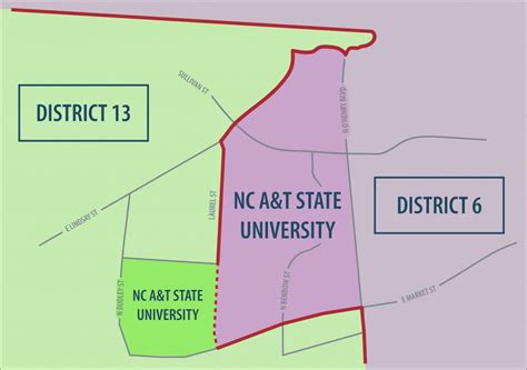 Nc A T Campus Map