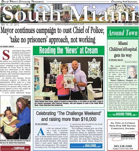 South Miami News 5.14.2013 by Community Newspapers - Issuu