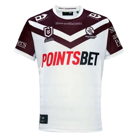 Manly Warringah Sea Eagles 2024 Mens Away Jersey