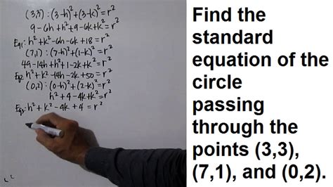 Circle Three Dimensions Equation at Teresa Carney blog