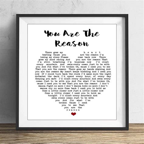 You Are The Reason Cover – Ilustrasi