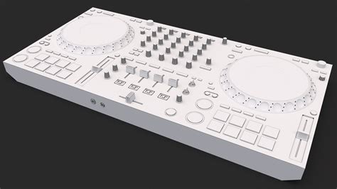 Pioneer ddj-1000srt model - TurboSquid 1769150