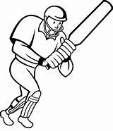 A Cricket Player coloring Page  Download Print Or Color Online For Free sketch template