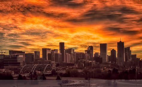 The Day Begins ~ Denver Skyline | Denver Photo Blog