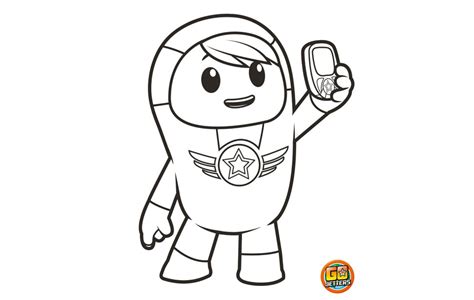 Xuli Colouring Sheet - Go Jetters Official Website