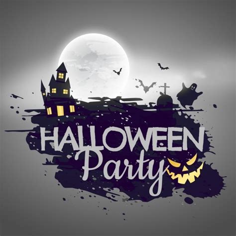 Free Vector | Background for halloween party