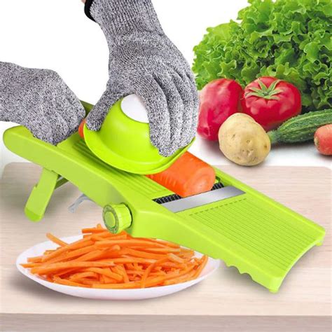 Vegetable Cutter Adjustable Vegetable Slicer Stainless Steel Planing ...