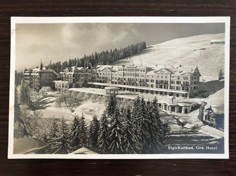 Rigi-Kaltbad GRAND HOTEL WINTER 1931 | Kaufen auf Ricardo