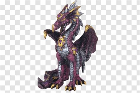 Dragon Figurine Medieval Fantasy Statue - Collectable Transparent PNG