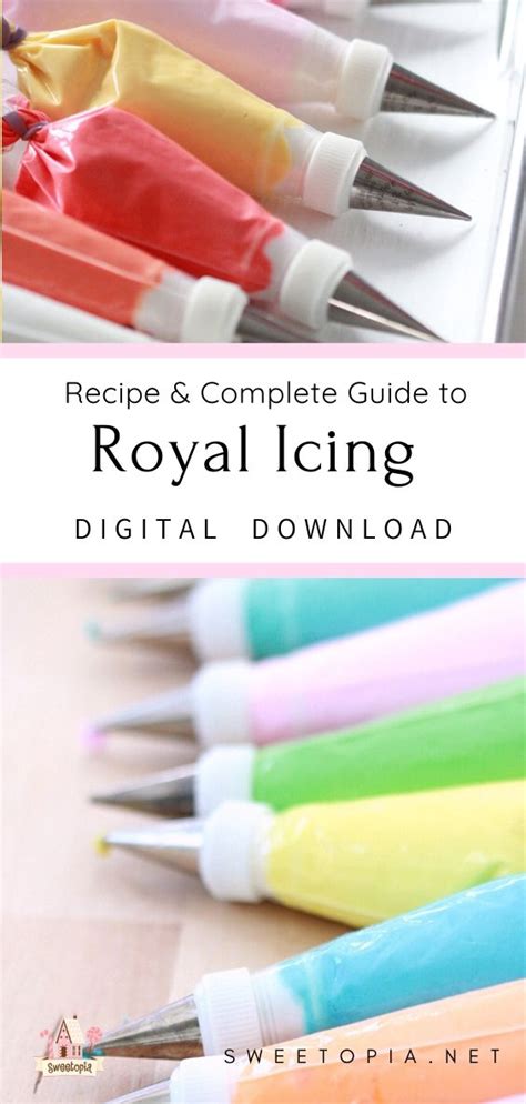 Digital Download – Royal Icing Consistency Guide | Sweetopia