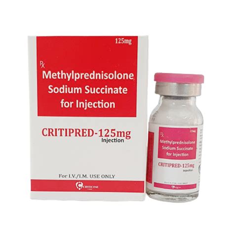 Methylprednisolone Sodium Succinate 125MG Injection Manufacturer | Supplier And PCD Franchise