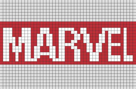 Marvel Pixel Art | Minecraft pixel art, Marvel cross stitch, Pixel art grid