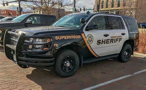 Fremont County (CO) Sheriff Supervisor # 75 2016 Chevy Tahoe Slicktop | Police cars, Police car ...