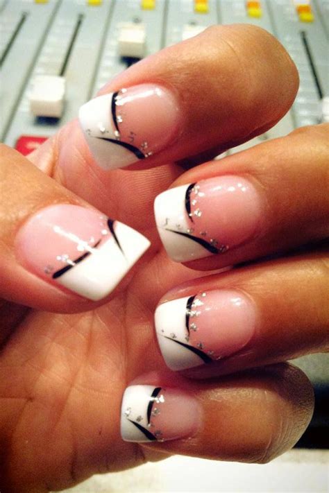 26 Awesome French Manicure Designs - Hottest French Manicure Ideas